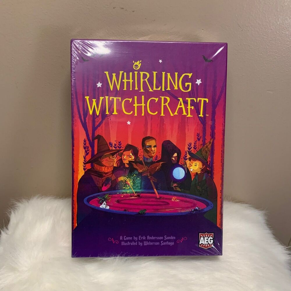 NEW Whirling Witchcraft AEG Board Game SEALED